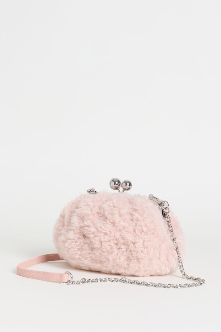 Cosy Fabric Clutch - PINK - Intrend - 2