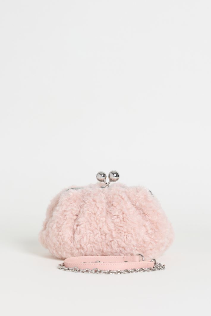 Cosy Fabric Clutch - PINK - Intrend - 3