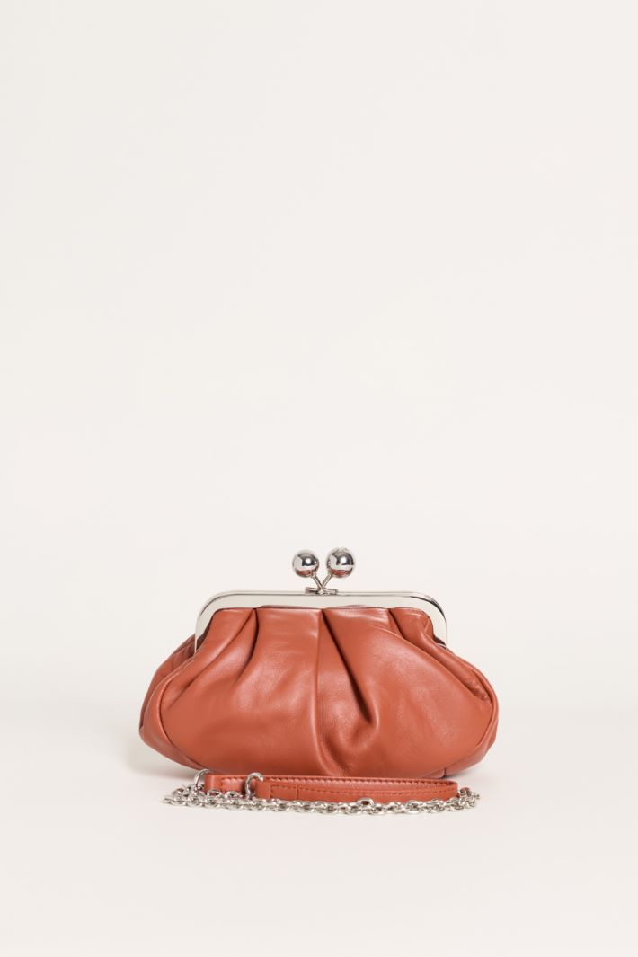 Sphere Clasp Clutch - ORANGE - Intrend - 3