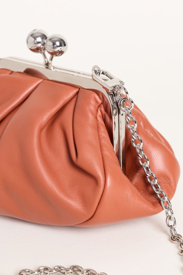 Sphere Clasp Clutch - ORANGE - Intrend - 4