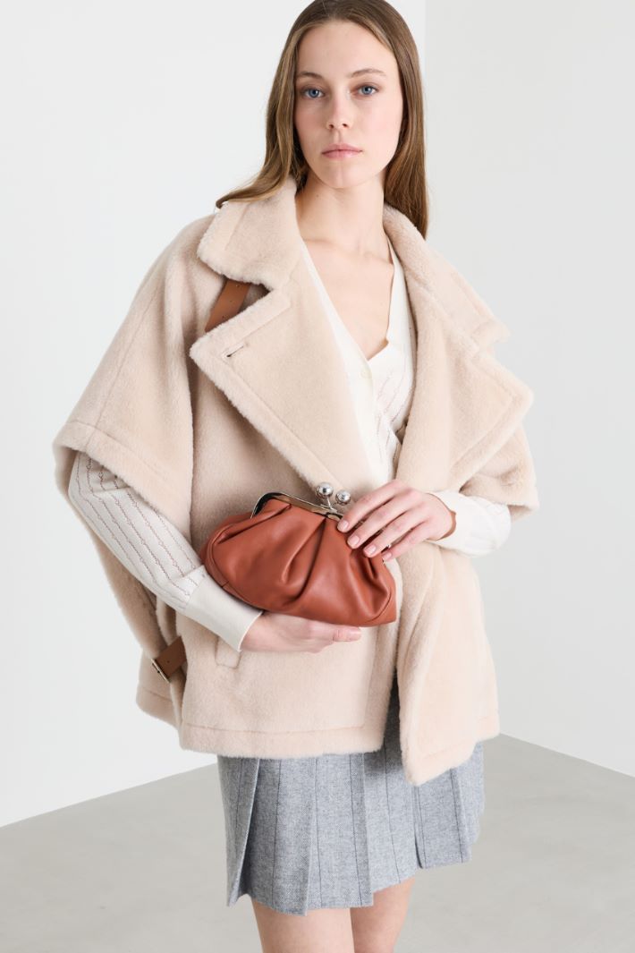 Sphere Clasp Clutch - ORANGE - Intrend - 5
