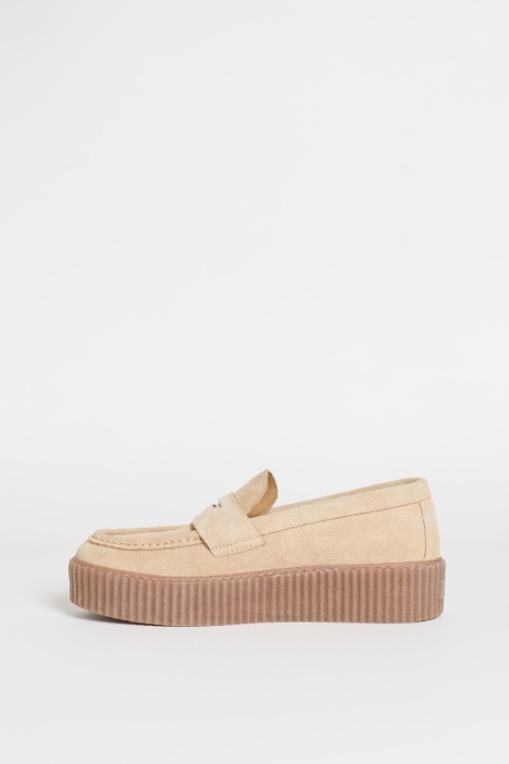 Mocasín con plataforma