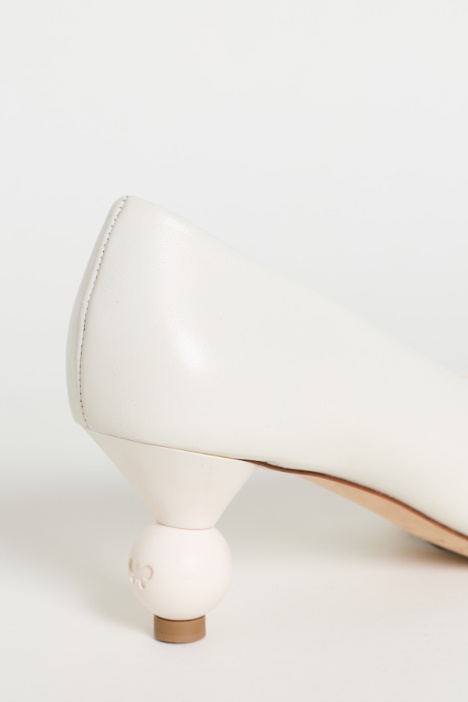 Décolleté con tacco boule