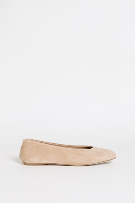 Suede ballet flats - Intrend