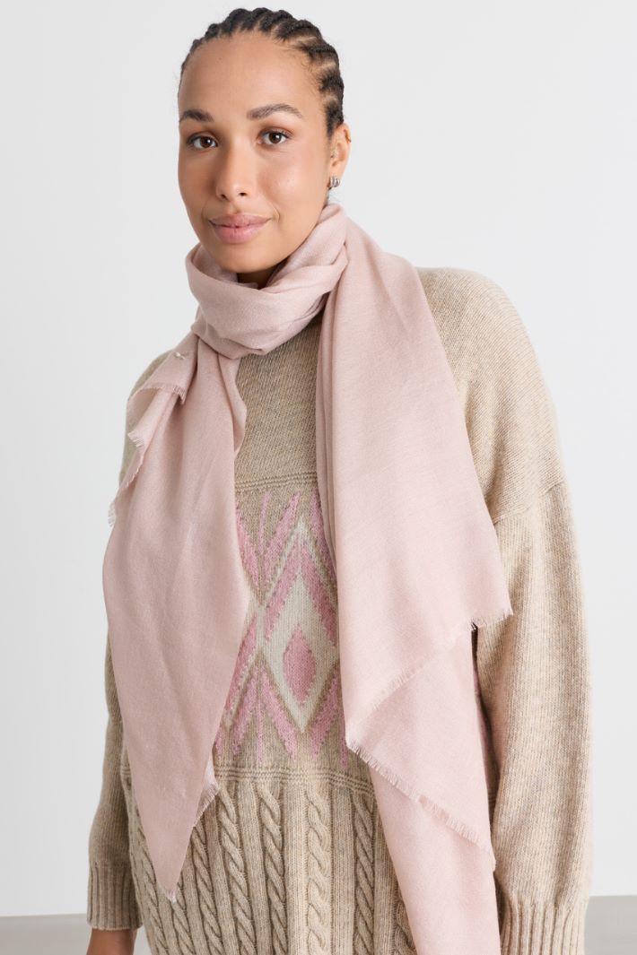 Stola in cashmere e seta - ROSA - Intrend - 2