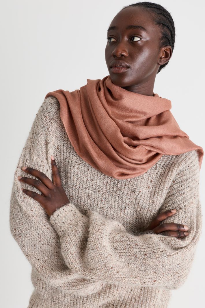 Stola in cashmere e seta - ROSA - Intrend - 2
