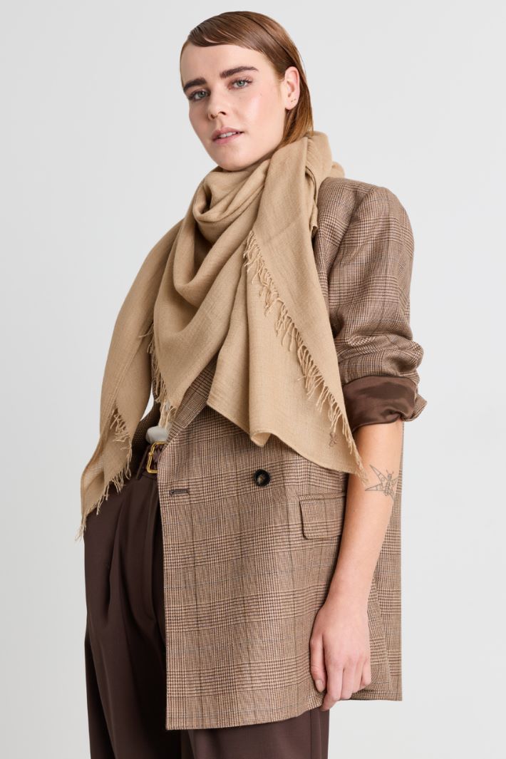 Viscose Shawl - CAMEL - Intrend - 2