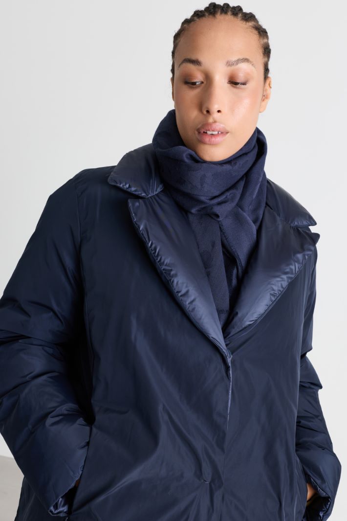 Stola jacquard - BLU - Intrend