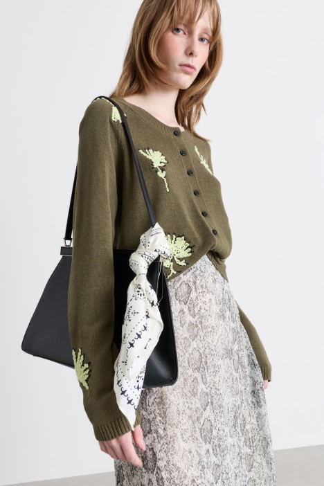 Printed Silk Twill Scarf - Intrend