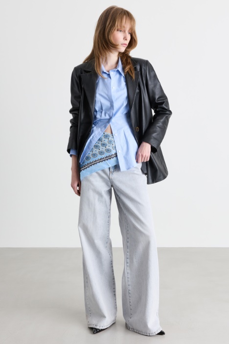 Printed Silk Twill Scarf - Intrend