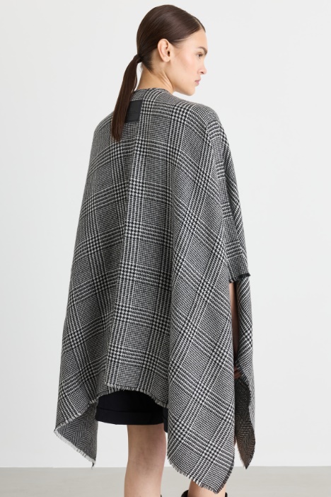 Mantella in lana double face