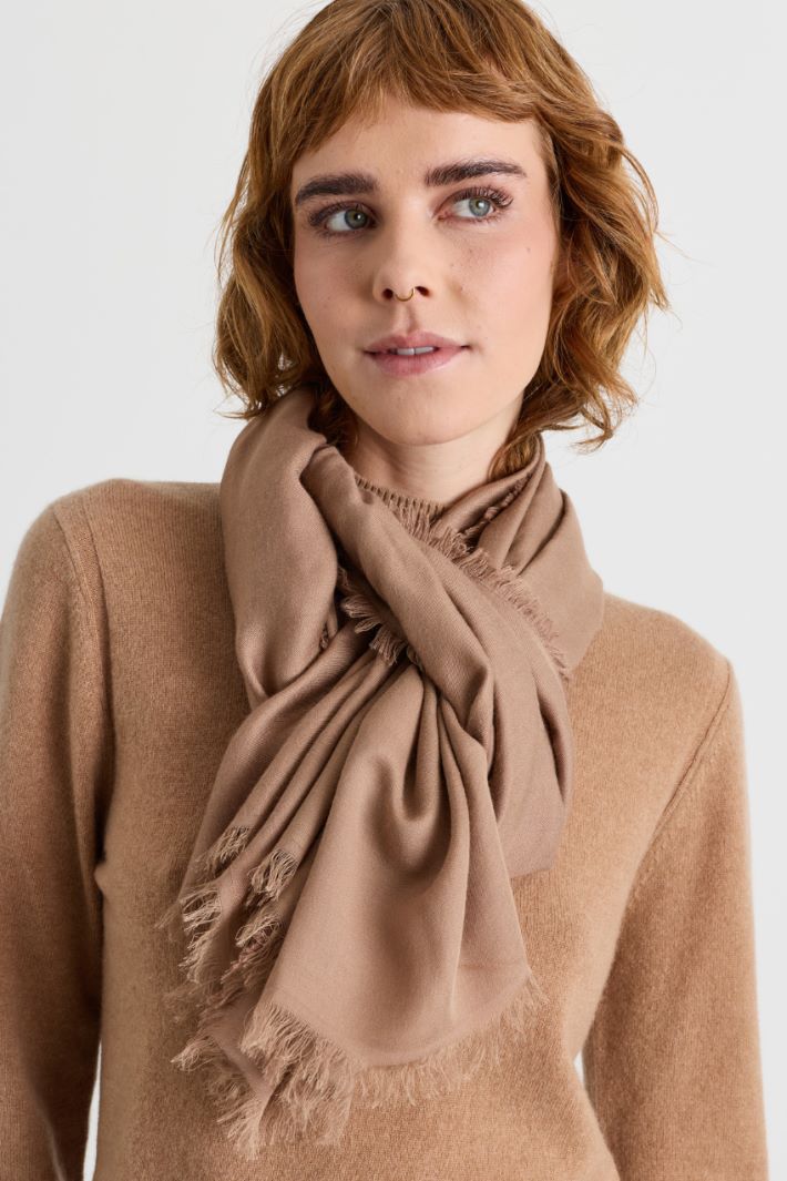 Viscose stole - CAMEL - Intrend - 2
