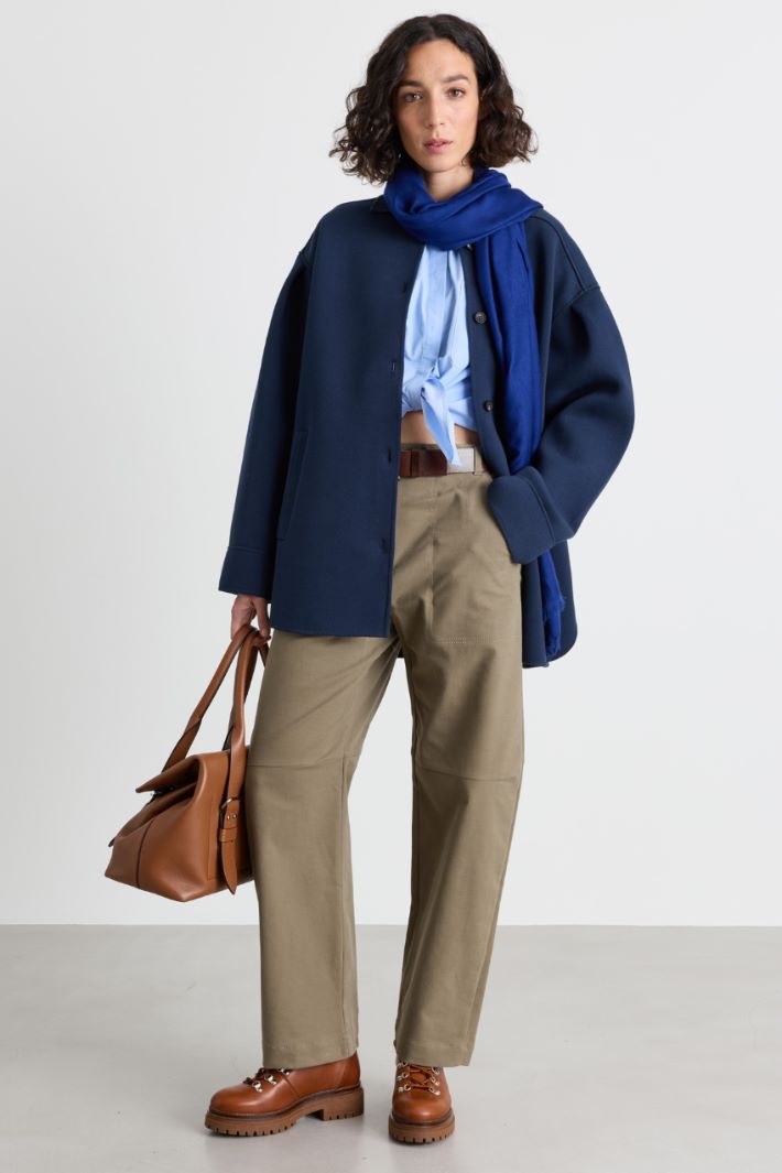 Viscose stole - BLUE - Intrend - 2