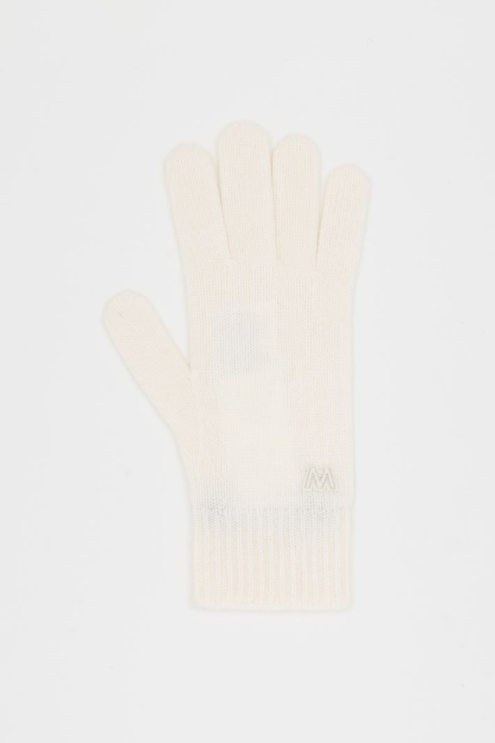Cashmere gloves - WHITE - Intrend - 2