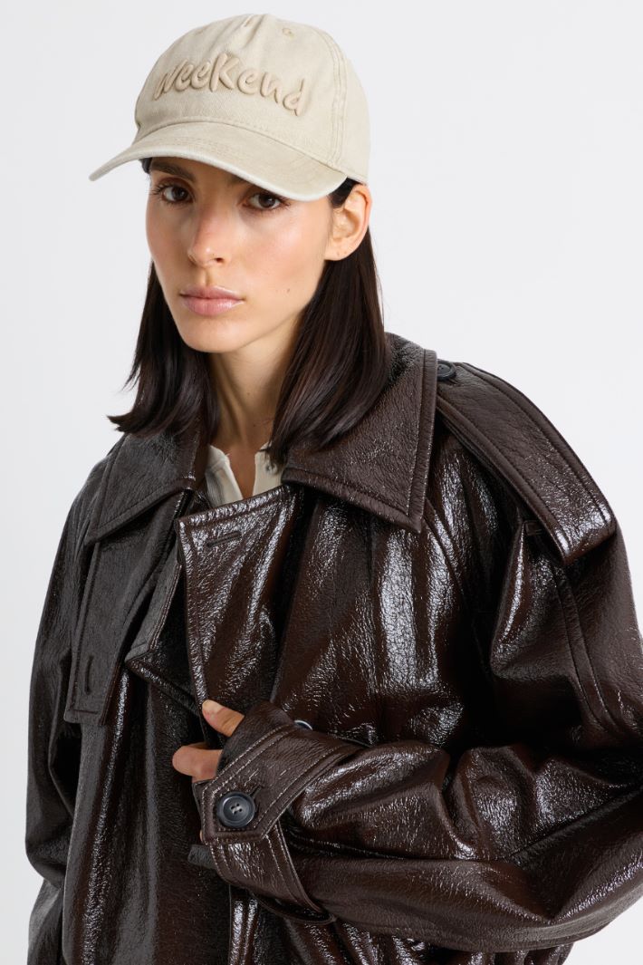 Canvas baseball cap - BEIGE - Intrend - 2