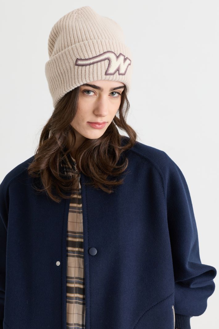 Ribbed hat - BEIGE - Intrend - 2