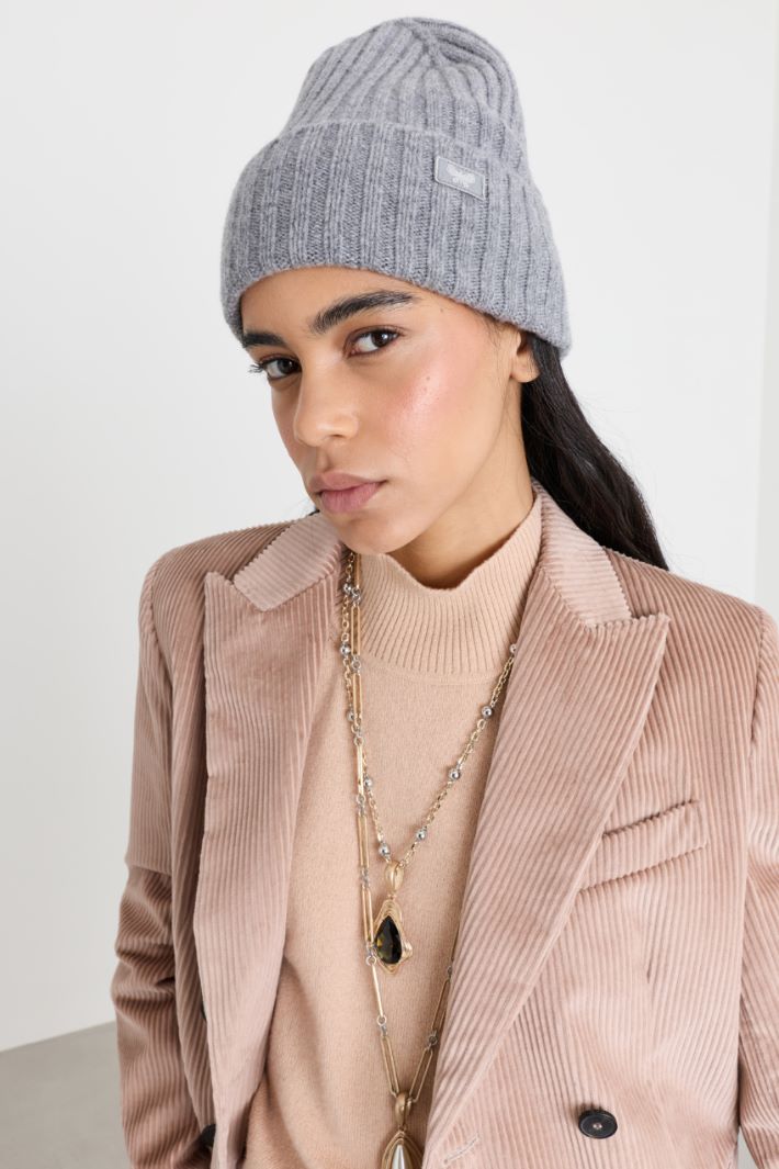 Wool Hat - GREY - Intrend