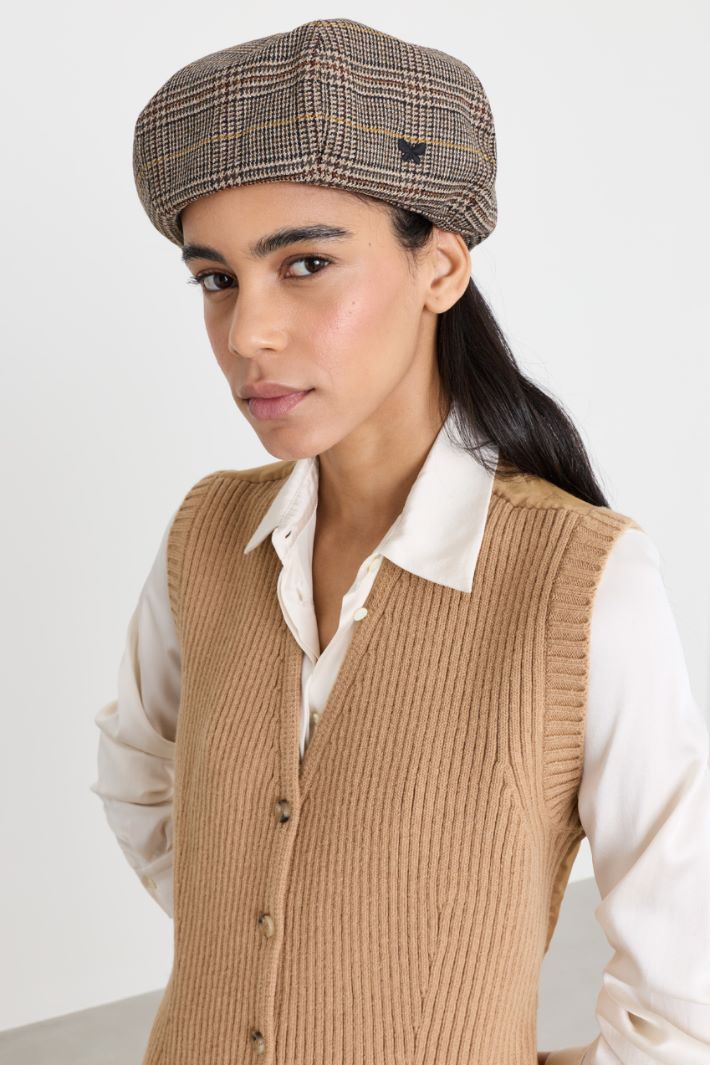 Batavia Twill Hat - BROWN - Intrend