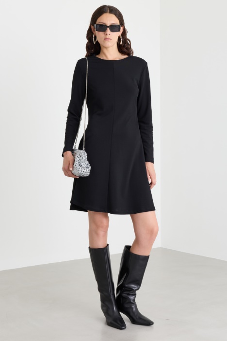 Technical jersey dress - Intrend