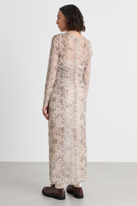 Abito in jersey tulle