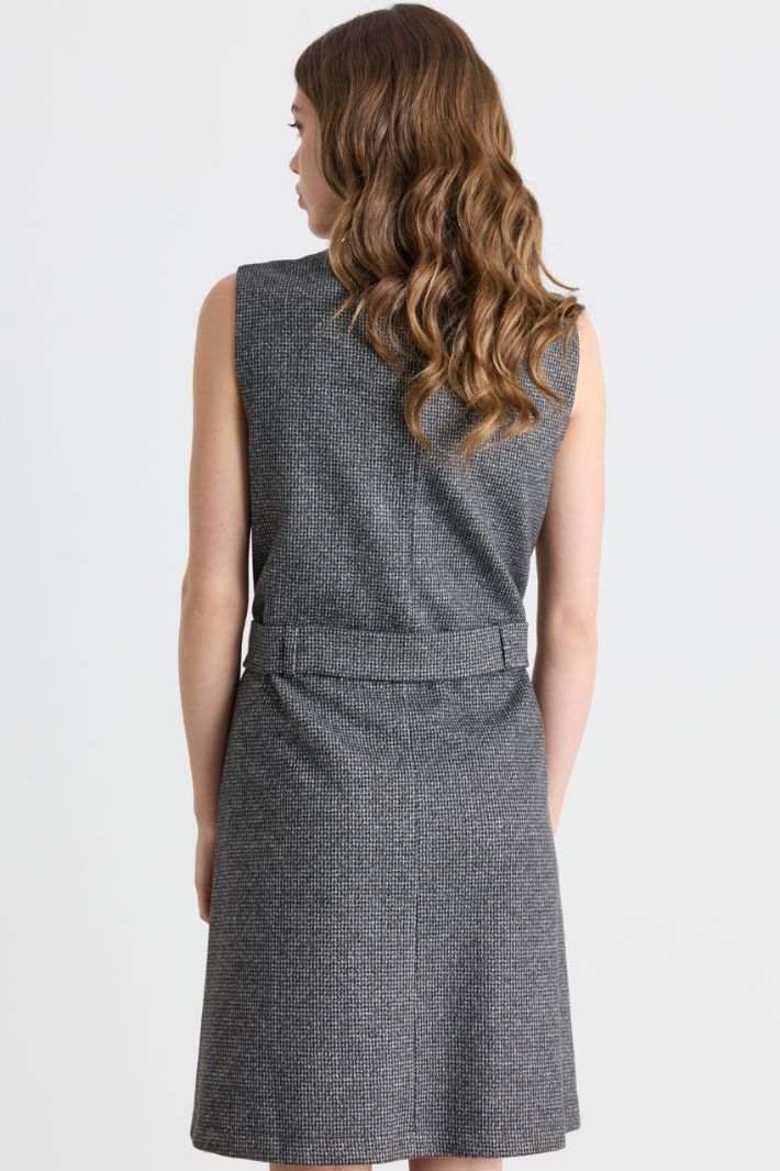 Jersey dress - GREY - Intrend - 4