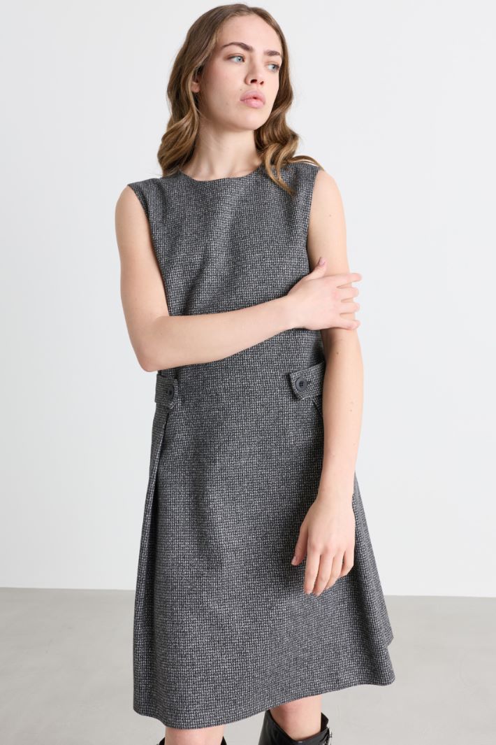 Jersey dress - GREY - Intrend - 2
