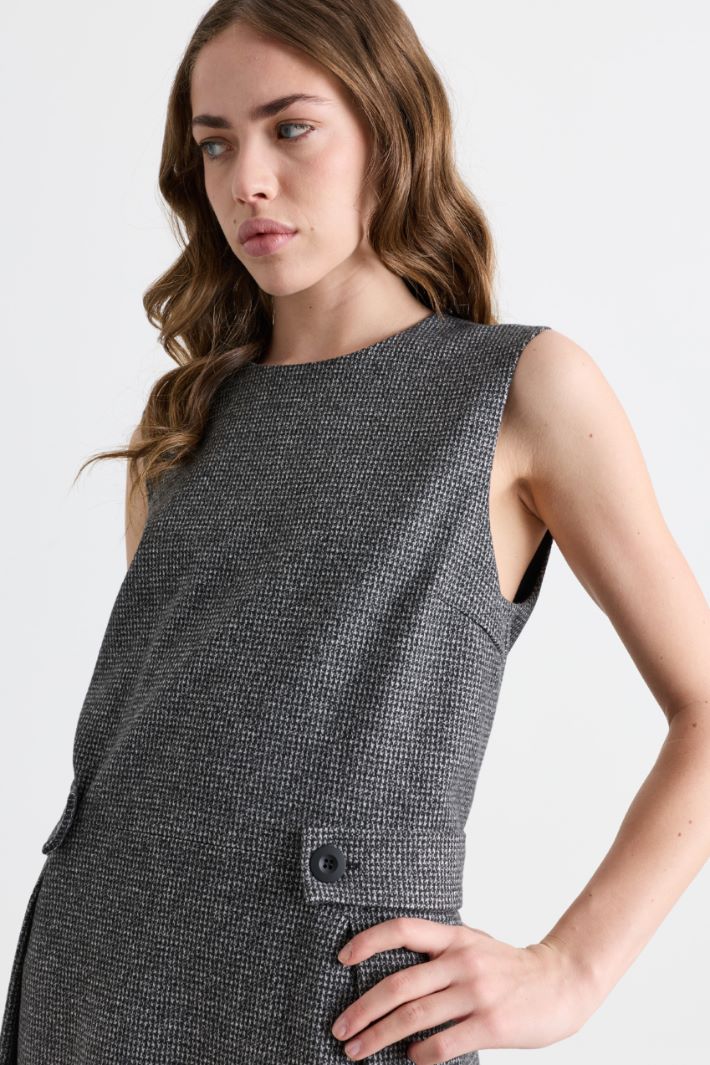 Jersey dress - GREY - Intrend - 3