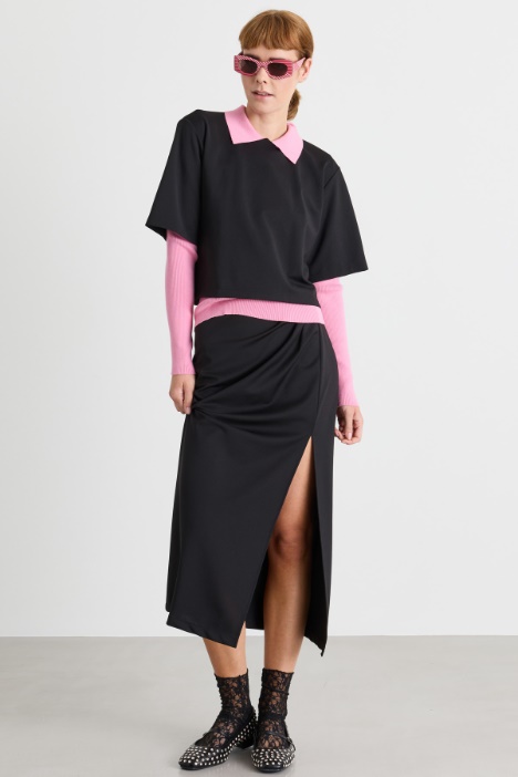 Jersey top and skirt co-ord - Intrend