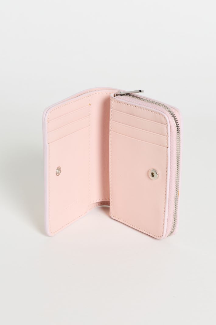 Leather Wallet - PINK - Intrend - 2