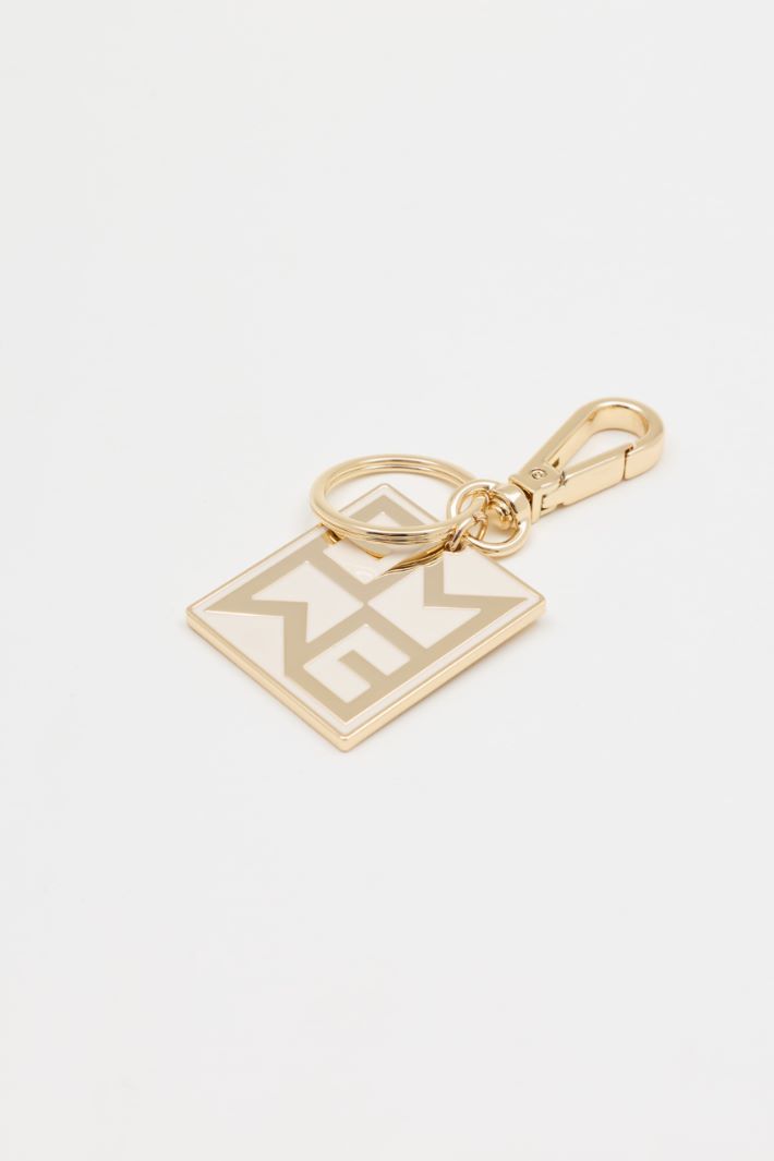 Enamelled Keyring - GOLD - Intrend - 2