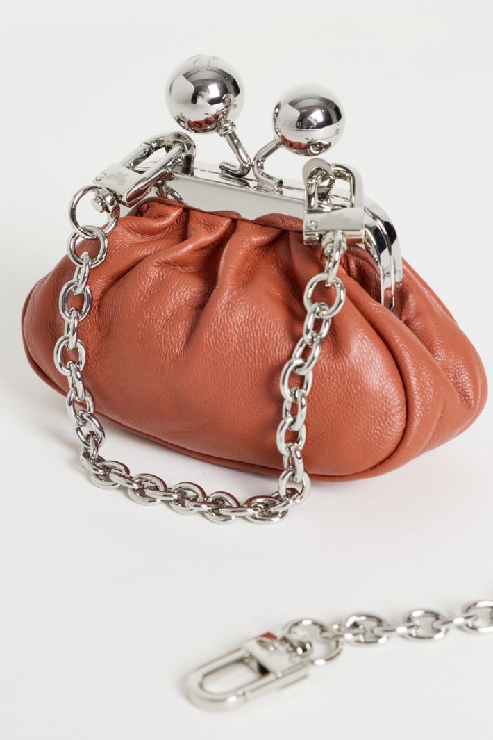 Mini Leather Clutch - RUST - Intrend - 2