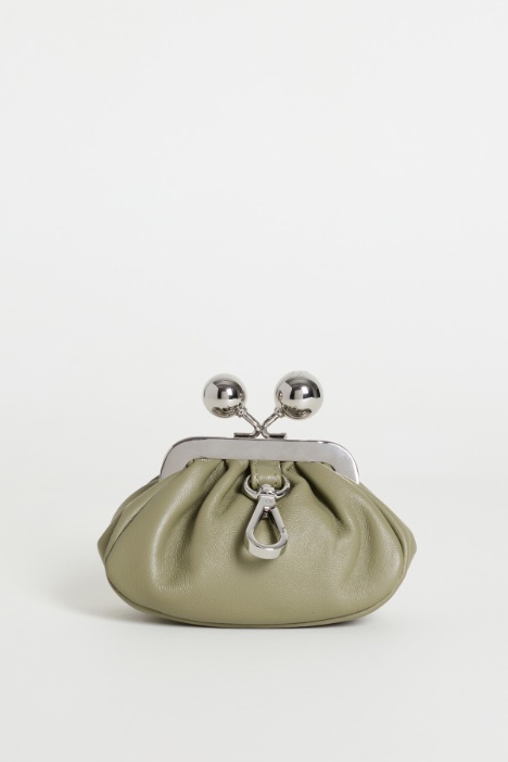 Mini clutch in pelle