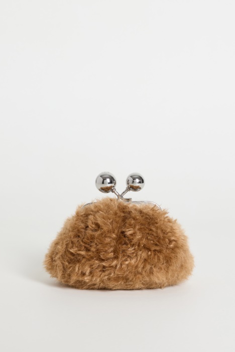 Cosy Fabric Clutch Bag - Intrend