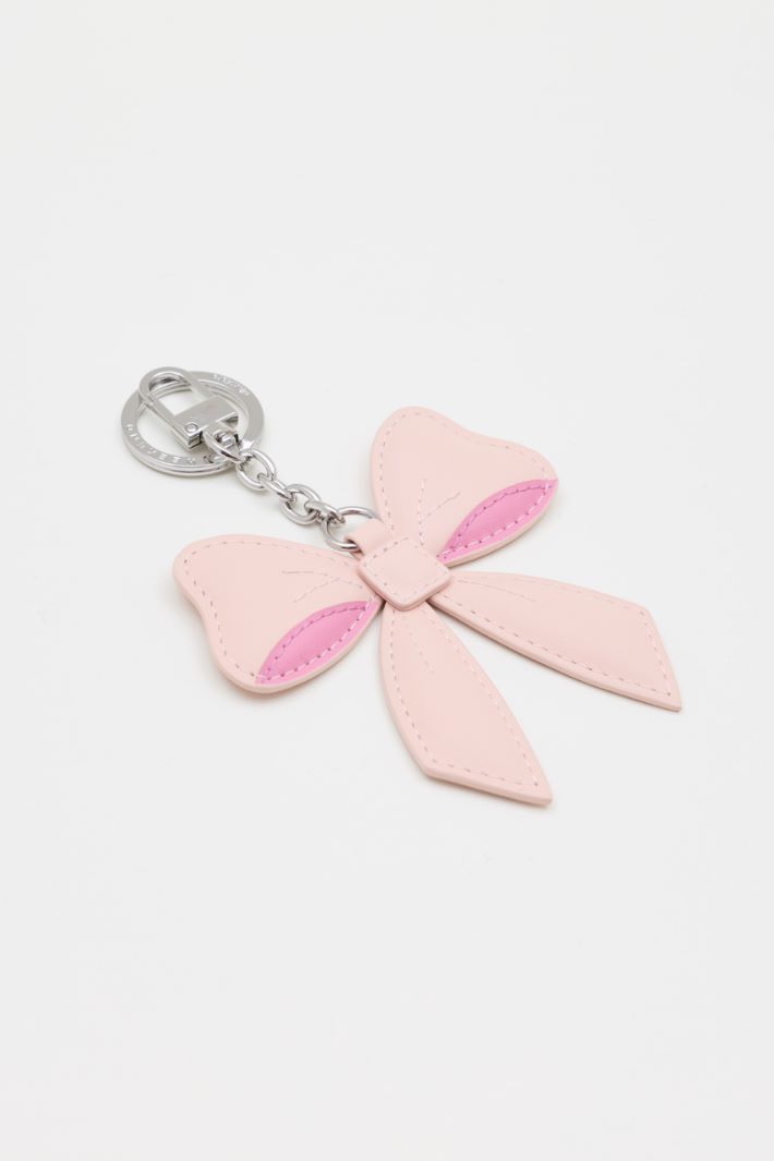 Porte-clés en cuir - ROSE - Intrend - 2