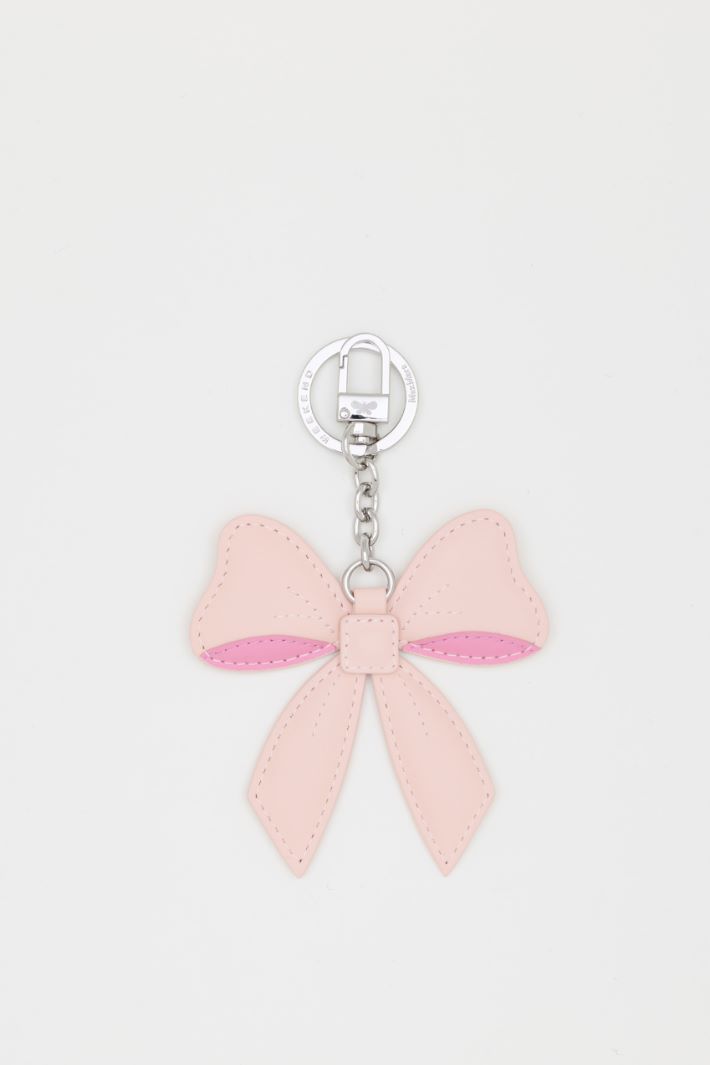 Porte-clés en cuir - ROSE - Intrend