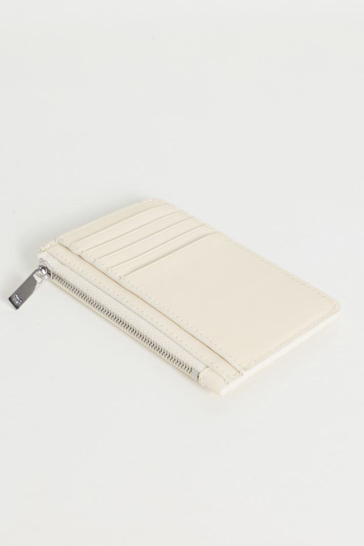 Portacarte in pelle - BIANCO - Intrend - 2