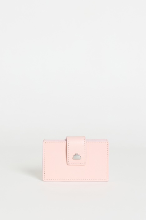 Porta carte in pelle liscia - Intrend