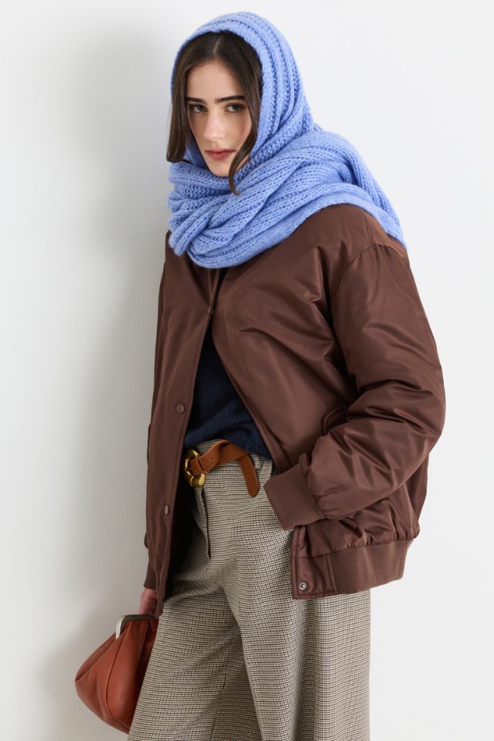 Sciarpa soffice - AZZURRO - Intrend - 2