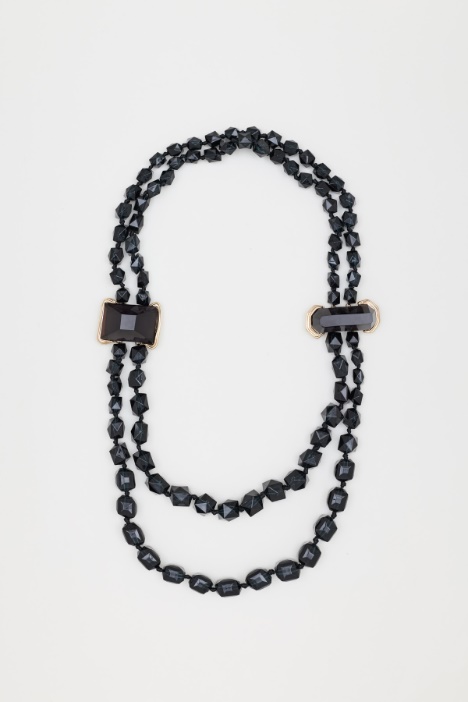 Collana in resina con pietre - Intrend