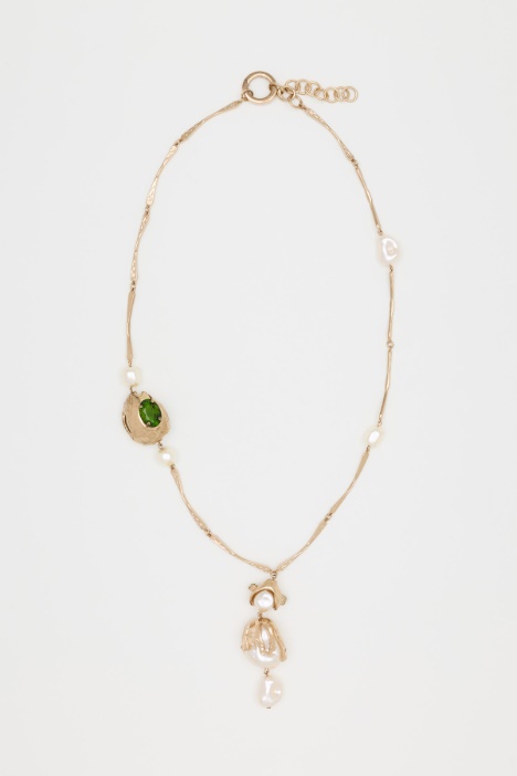 Metal Pendant Choker - Intrend