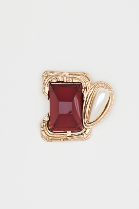 Resin brooch - Intrend