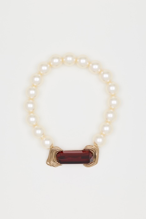 Large Pearl Choker - Intrend