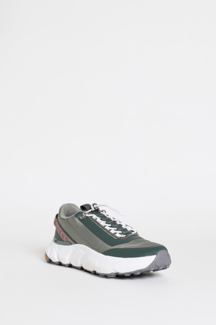 Technical mesh trainers - GREEN - Intrend - 2