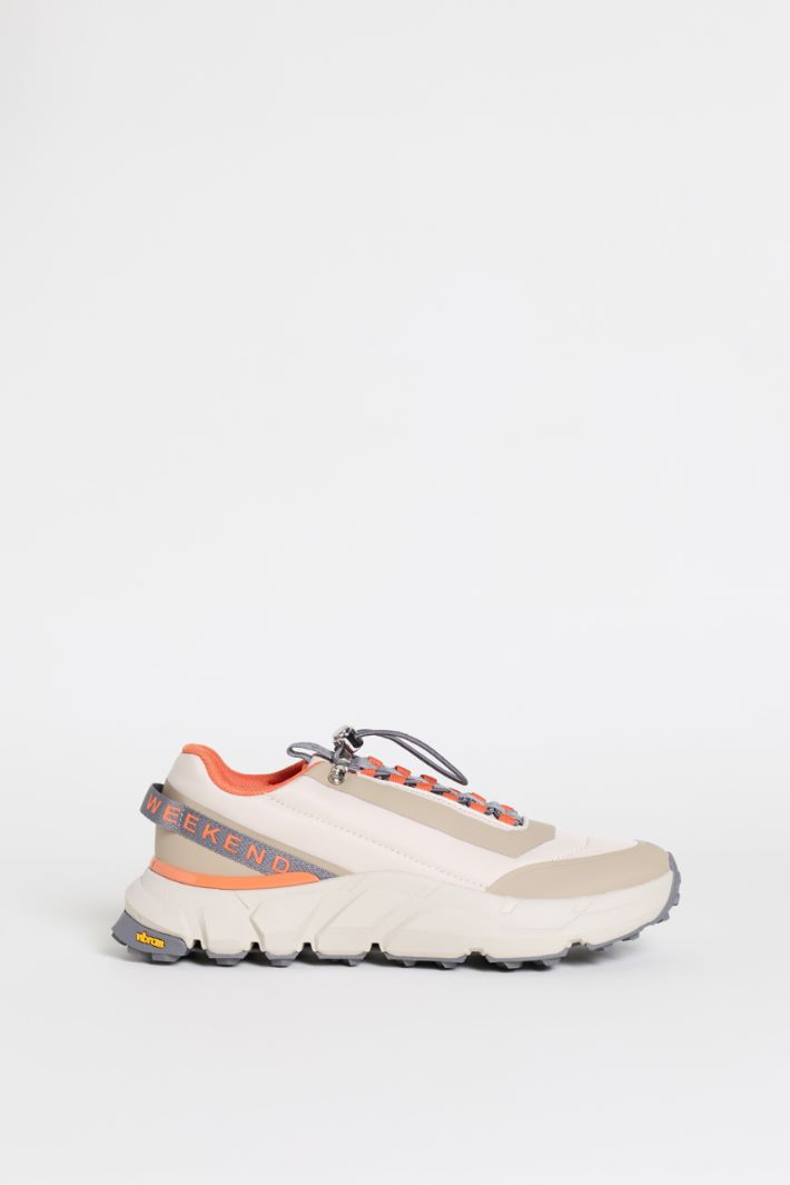 Technical mesh trainers - BEIGE - Intrend