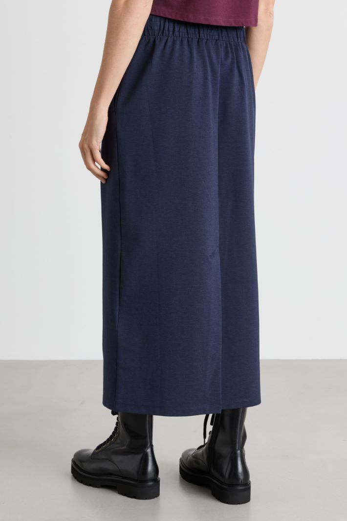 Jersey skirt - BLUE - Intrend - 4