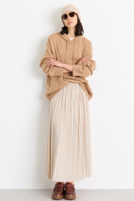 Crêpon jersey skirt - Intrend