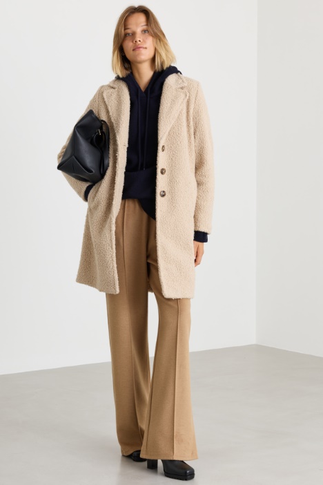 Draped Jersey Joggers - Intrend