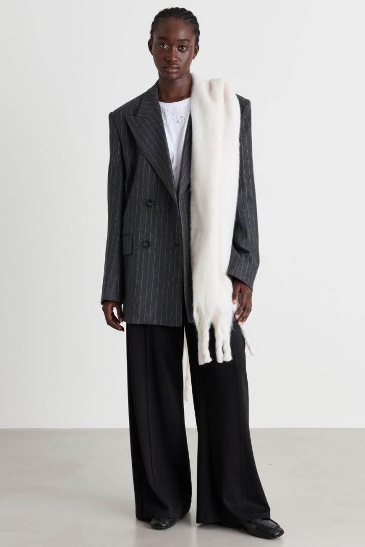 Jersey cargo trousers - BLACK - Intrend