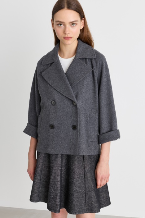 Jersey blouson jacket - Intrend