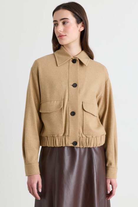 Jacket with oversized pockets - Intrend